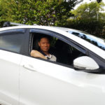 Driving Instructor Rockdale inside car Dannyl