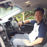 Driving Instructor Rockdale inside car Dannyl